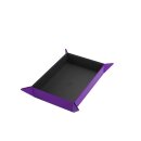 Gamegenic Magnetic Dice Tray Rectangular Black&Purple...